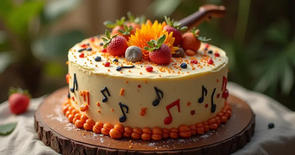Bolo Decorado Música: 7 ideias incríveis [2026]