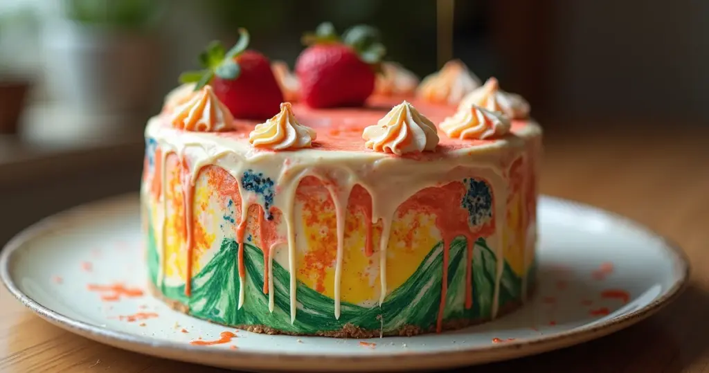 Bolo Pintado a Mao: Transforme sua Confeitaria em Arte!