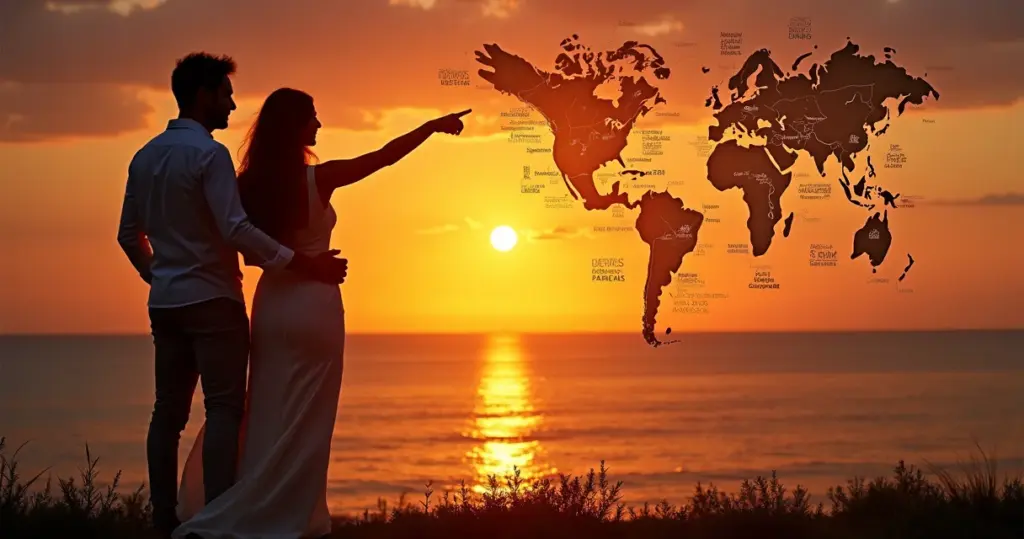 Como escolher o destino da lua de mel: o guia [2026] que você precisa!
