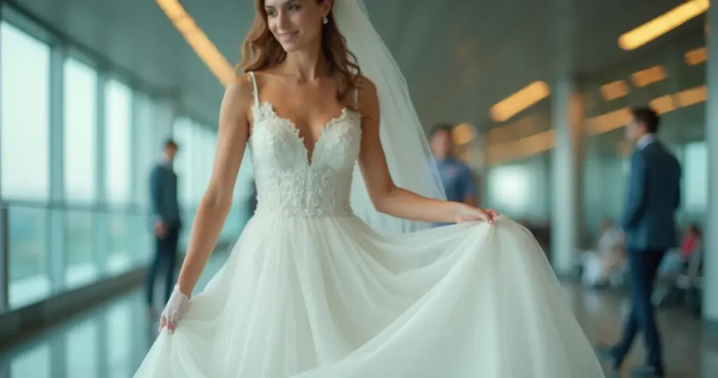 Como Levar o Vestido de Noiva no Avião: Guia 2026
