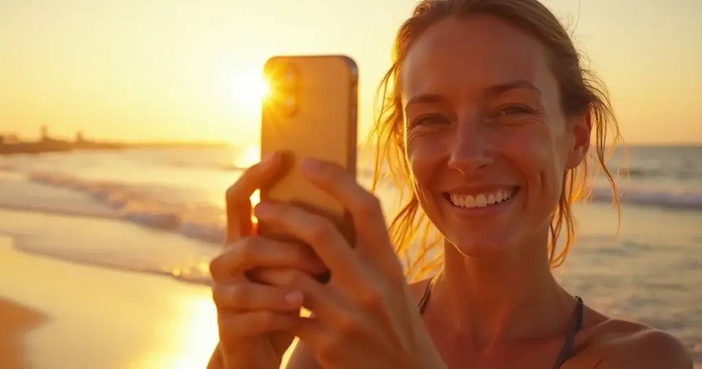 Ensaio Fotográfico na Praia: O Segredo da Golden Hour Ensaio Fotográfico na Praia: O Segredo da Golden Hour
