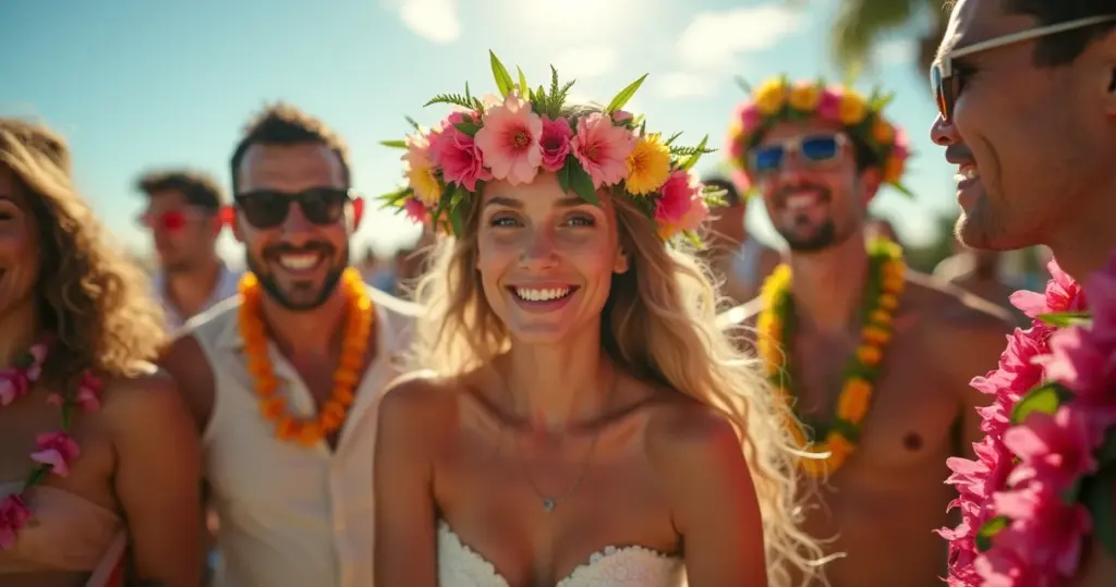 Festa de Casamento com Luau: O Segredo da Noite Perfeita