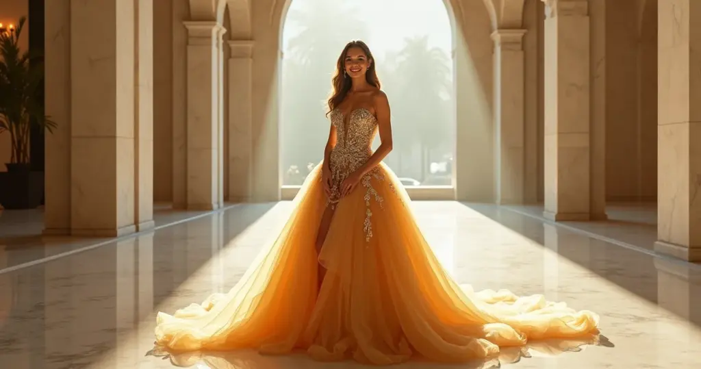 30 Ideias de Vestido de Noiva Dourado Luxuoso 2026: Brilhe com Poder
