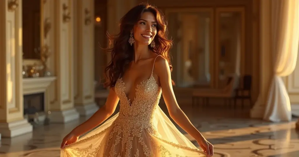 16 Ideias de Vestidos de Noiva Dourados Deslumbrantes para Você Brilhar em 2026