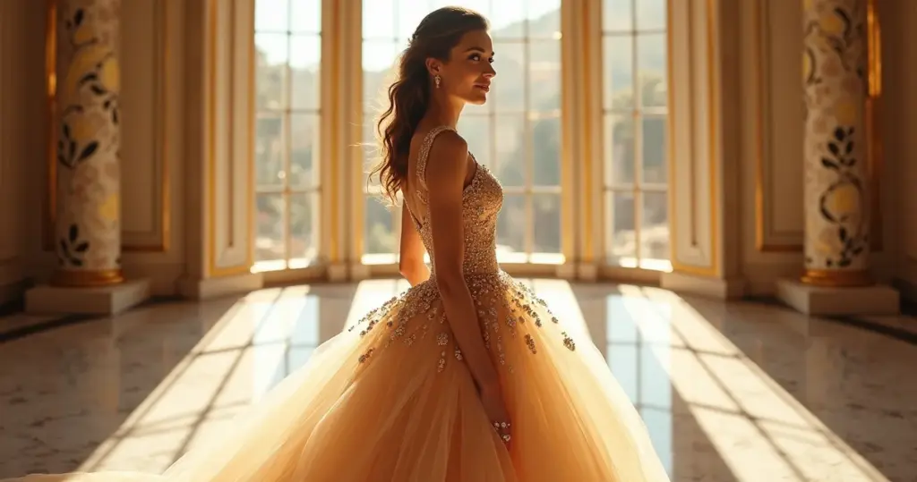53 Ideias de Vestido Noiva Dourado Luxo para Brilhar como Rainha