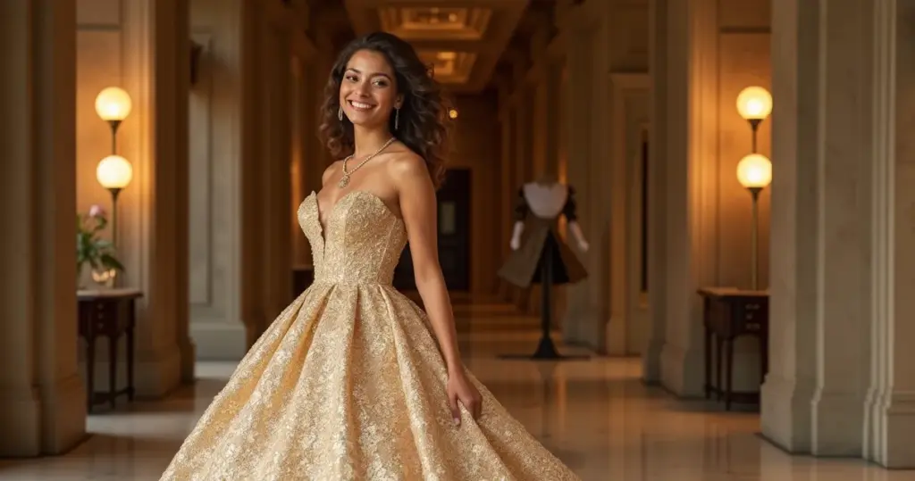 12 Ideias de Vestido Noiva Dourado Luxuoso para Brilhar em 2026