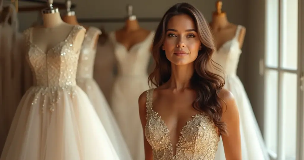 17 Modelos Dourados para Noiva: Brilhe com Personalidade em 2026 17 Modelos Dourados para Noiva: Brilhe com Personalidade em 2026