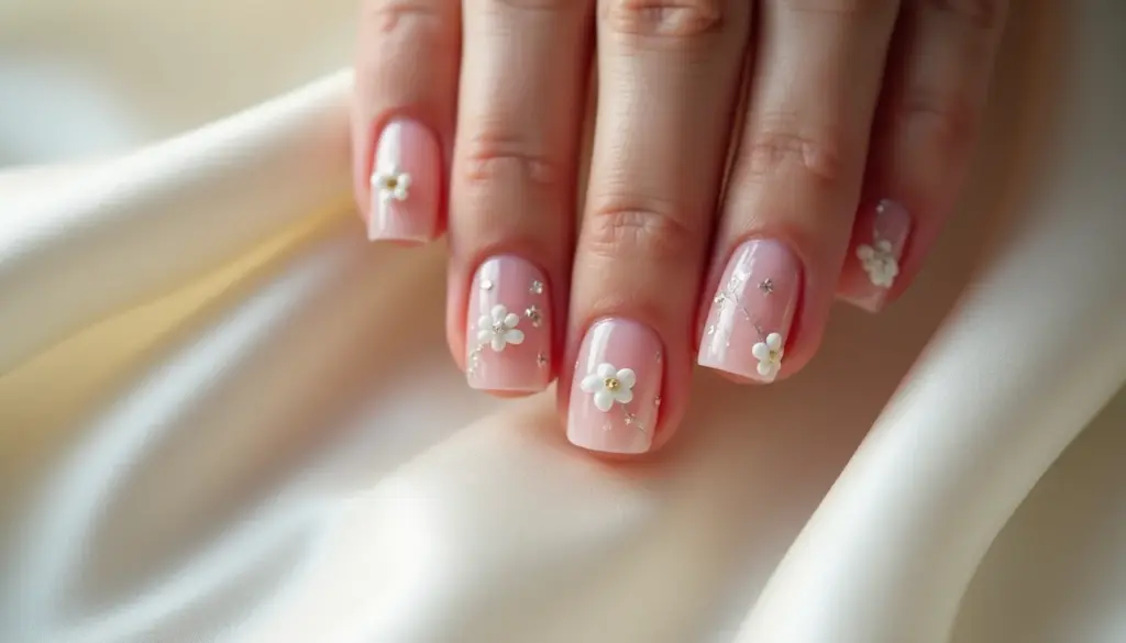 Unhas de Noiva Delicadas: 7 Ideias Que Vão Encantar Seu Grande Dia