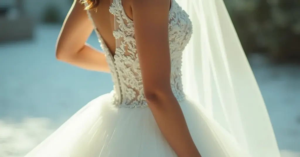 Vestido de Noiva Branco Gelo: O Segredo da Noiva Moderna