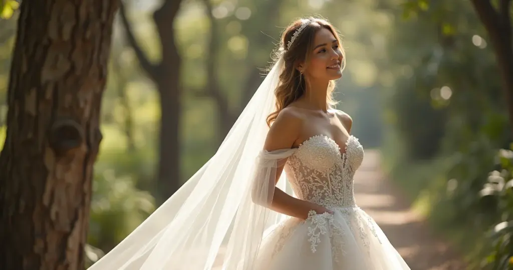 Vestido de Noiva com Capa Curta: o toque moderno [2026]