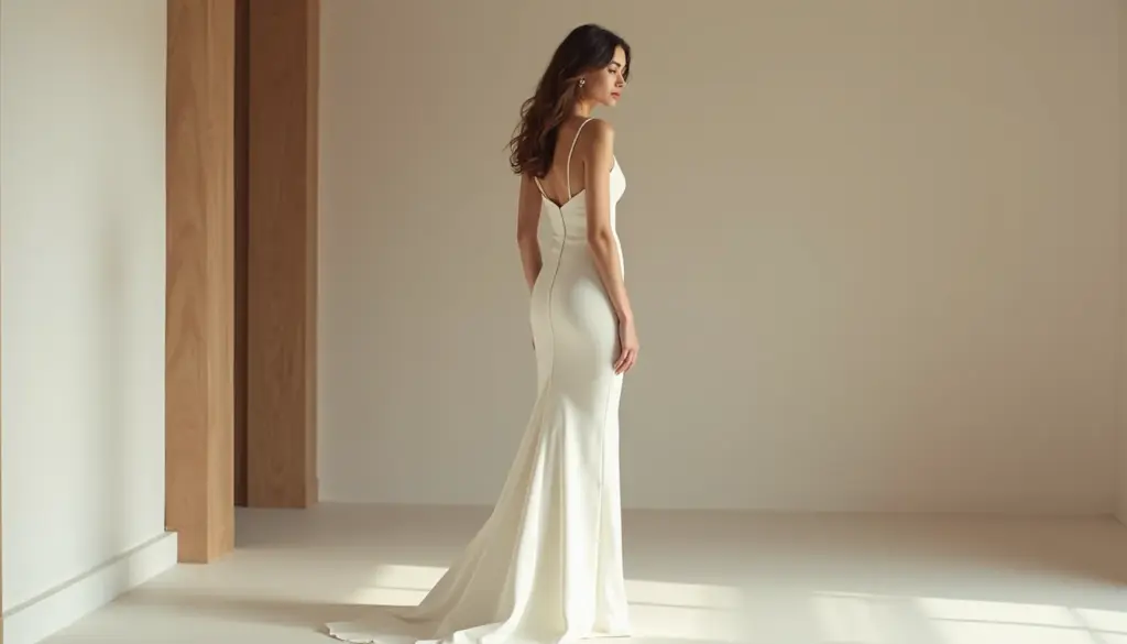 Vestido de Noiva Crepe Alfaiataria: O Caimento Perfeito em 2026?