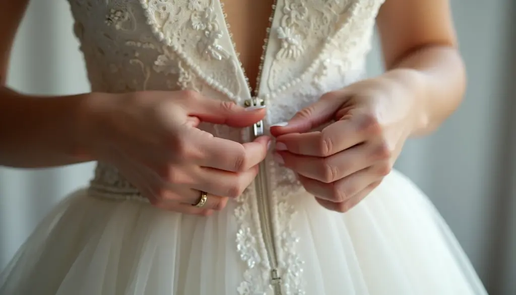 Vestido de Noiva: Zíper ou Botões? A Escolha Perfeita Vestido de Noiva: Zíper ou Botões? A Escolha Perfeita