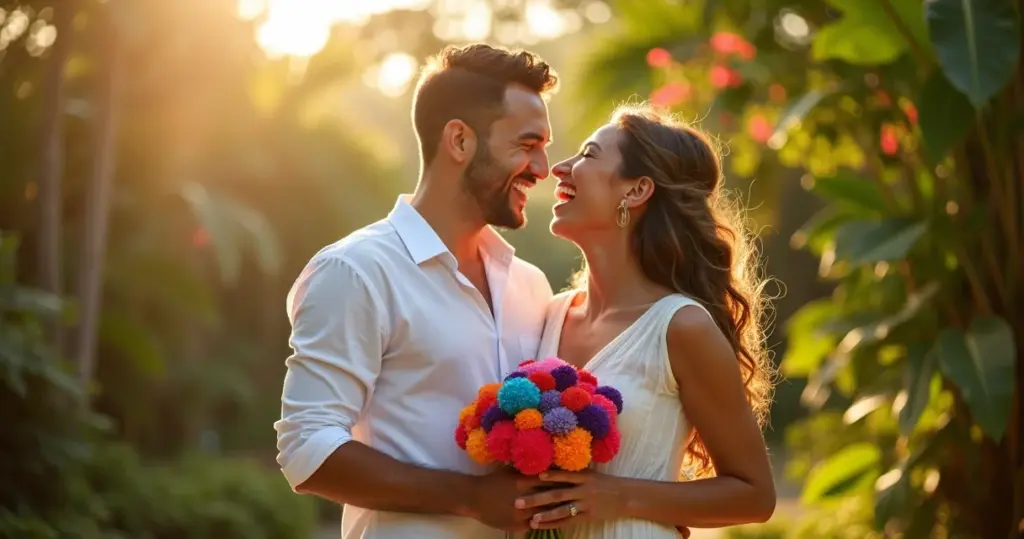 8 Meses de Casados: Ideias Criativas para Bodas de Pompom 8 Meses de Casados: Ideias Criativas para Bodas de Pompom
