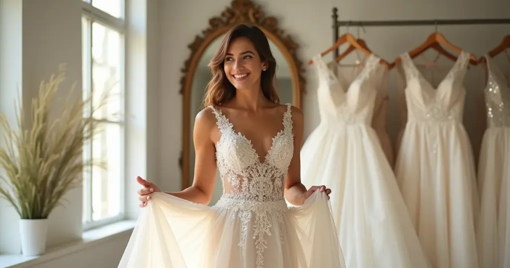 Aluguel de vestido de noiva: economize milhares sem perder o glamour