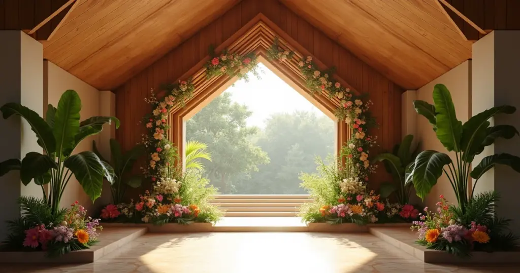 8 Ideias de Arco Geométrico para Altar Que Vão Modernizar Seu Casamento
