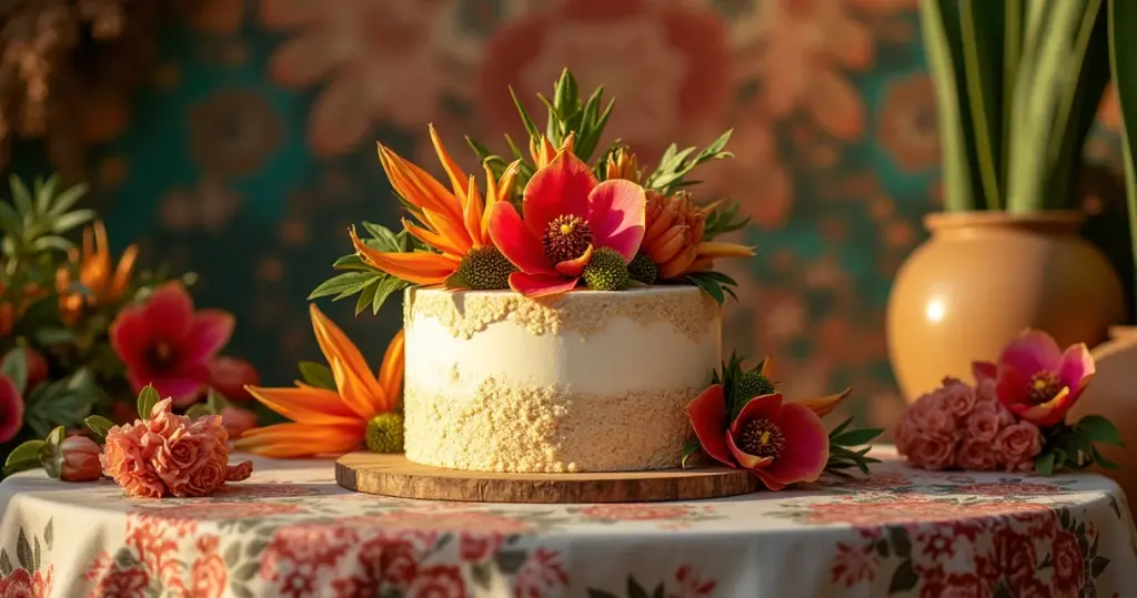 8 Arranjos de Flores para a Mesa do Bolo que Vão Suspirar Seus Convidados 8 Arranjos de Flores para a Mesa do Bolo que Vão Suspirar Seus Convidados