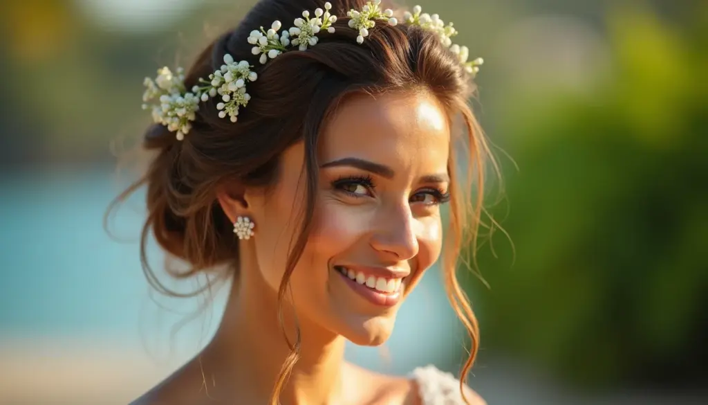 47 Ideias de Cabelo Noivas 2026 Que Vão Transformar Seu Look