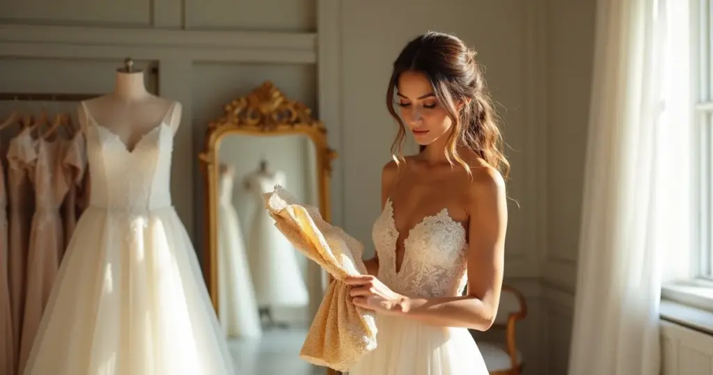 Como escolher o tom de dourado ideal para seu vestido de noiva e brilhar de verdade