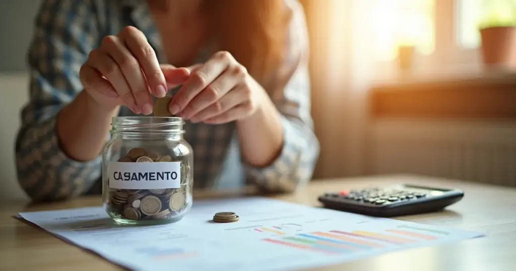 Como juntar dinheiro para casar sem dívidas em 2026: o plano que ninguém te contou