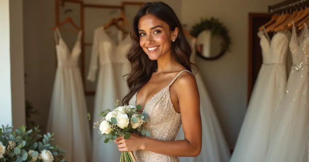 Custo médio vestido de noiva dourado: faça a escolha certa sem dor de cabeça