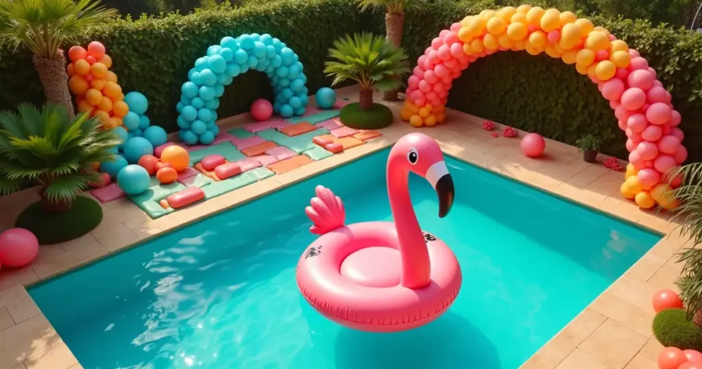 27 Ideias de Decoração de Festa Pool Party que Viralizam nas Redes