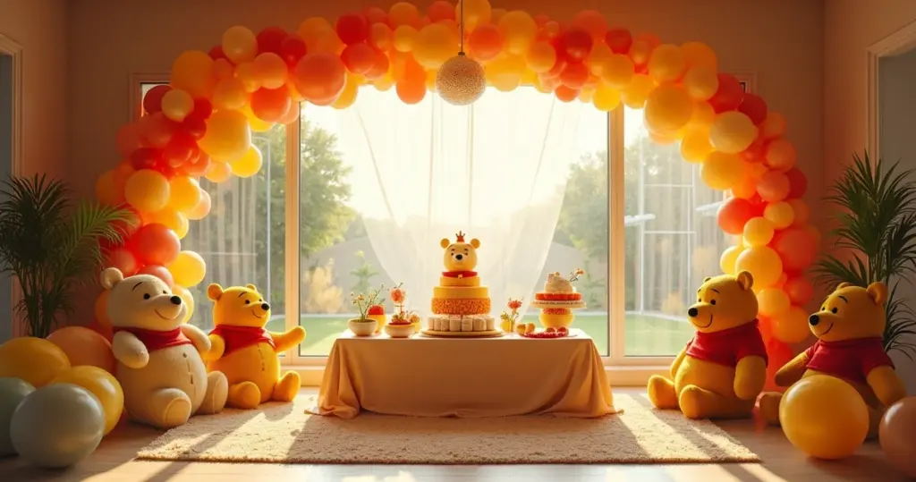 23 Ideias Práticas de Decoração de Festa Ursinho Pooh que Encantam 23 Ideias Práticas de Decoração de Festa Ursinho Pooh que Encantam