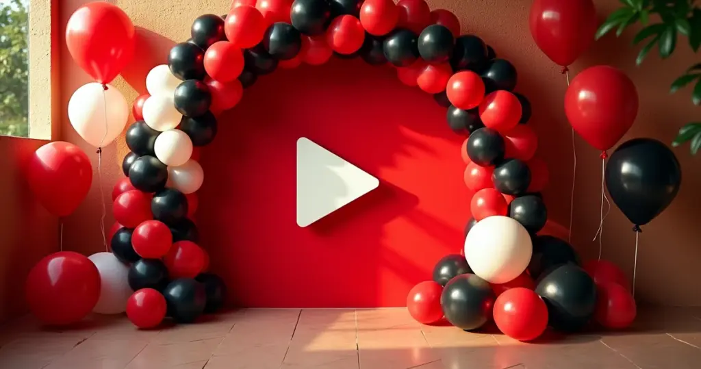 23 Ideias de Decoração de Festa YouTube que Viralizam Gastando Pouco