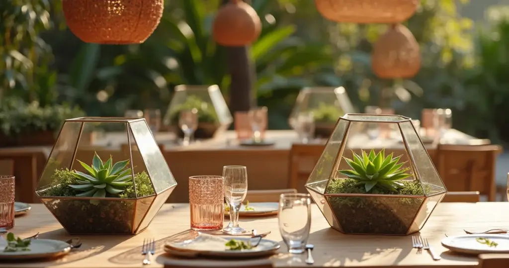 27 Ideias de Decoração Geométrica para Casamento que Economizam 30% 27 Ideias de Decoração Geométrica para Casamento que Economizam 30%