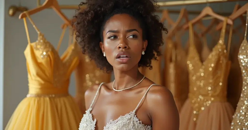 Erros ao escolher vestido de noiva dourado: evite o desastre visual Erros ao escolher vestido de noiva dourado: evite o desastre visual