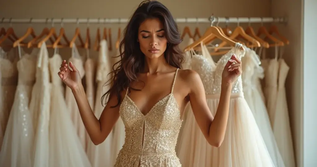 Erros ao escolher vestido noiva dourado que ninguém te conta