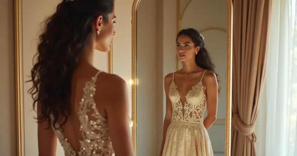 Erros comuns ao escolher vestido de noiva dourado: evite o desastre visual