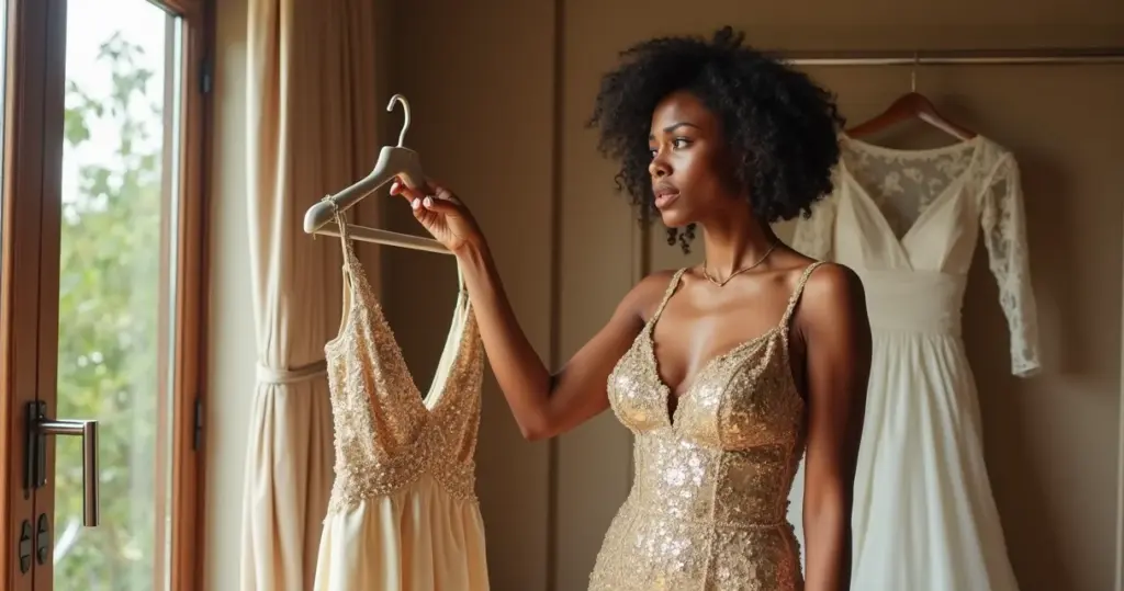 Erros ao escolher vestido noiva dourado: 7 deslizes que roubam seu brilho