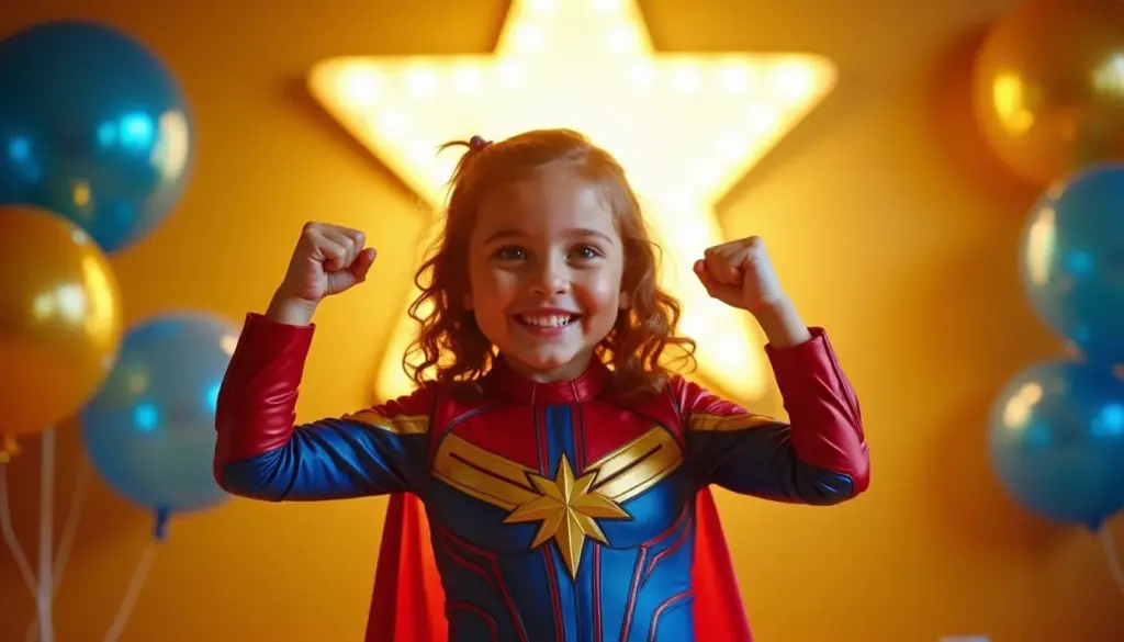 85 Ideias para Festa Infantil Capitã Marvel que as Crianças Vão Amar