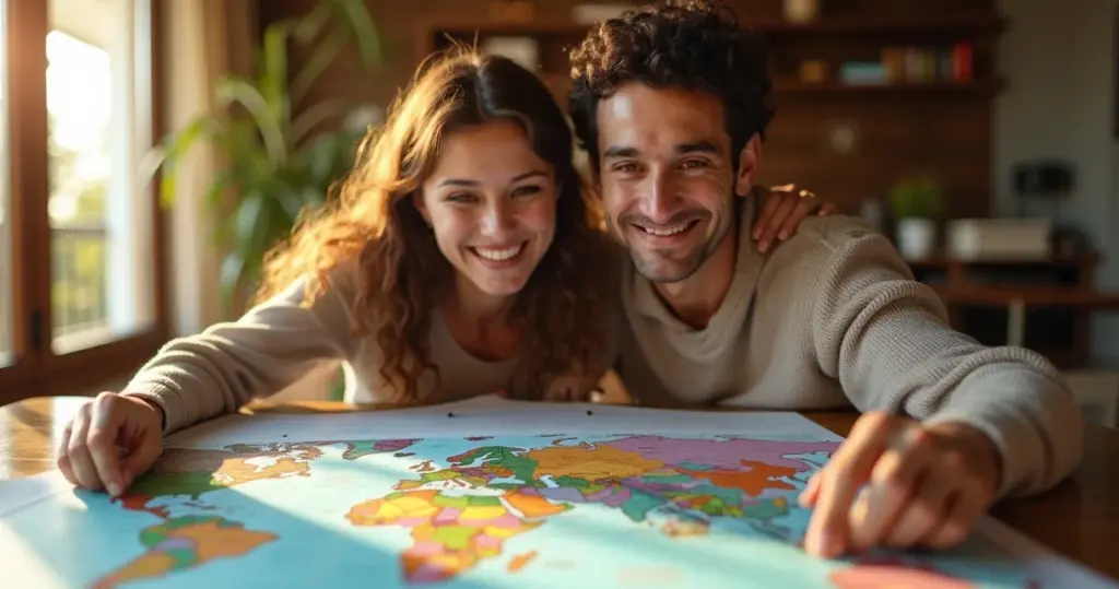 Finanças do casal: como 3 atalhos simples transformam contas em viagens