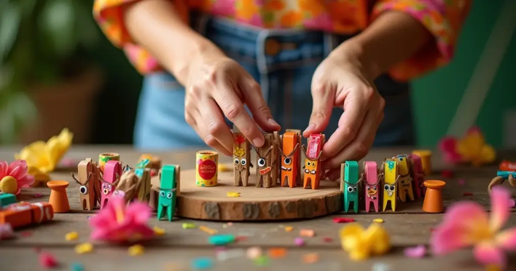 22 Ideias de Lembrancinha com Pregador de Roupa que Vão Encantar Seus Convidados