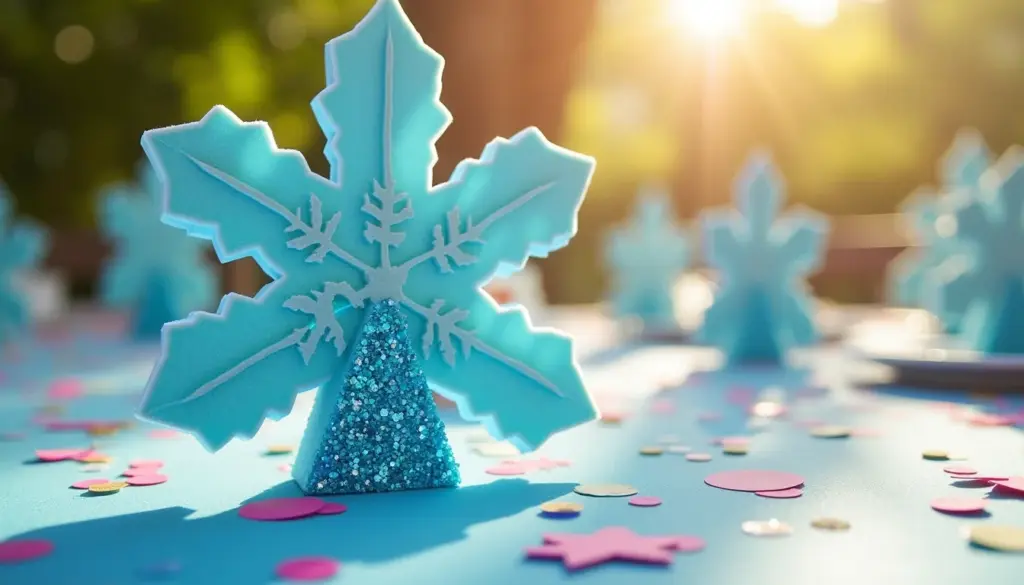 37 Ideias de Lembrancinha da Frozen em EVA que Vão Encantar na Festa