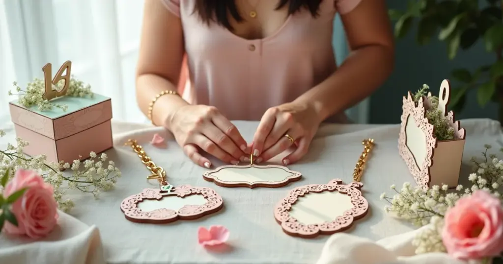 27 Ideias de Lembrancinha de 15 Anos MDF que Vão Surpreender Todos