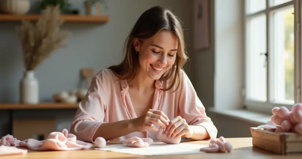 Lembrancinha de feltro chá de bebê: faça você mesma e economize 70%