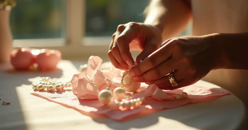 Lembrancinha de noivado em EVA que custa R$ 3,50 e parece de R$ 15