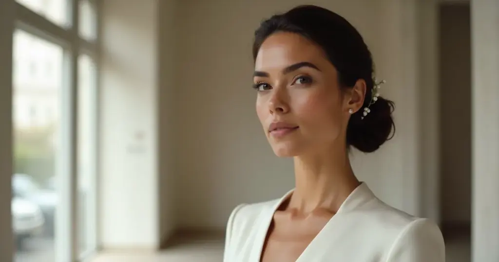 17 Ideias de Penteado para Noiva Civil: Elegância Minimalista que Dura o Dia Todo