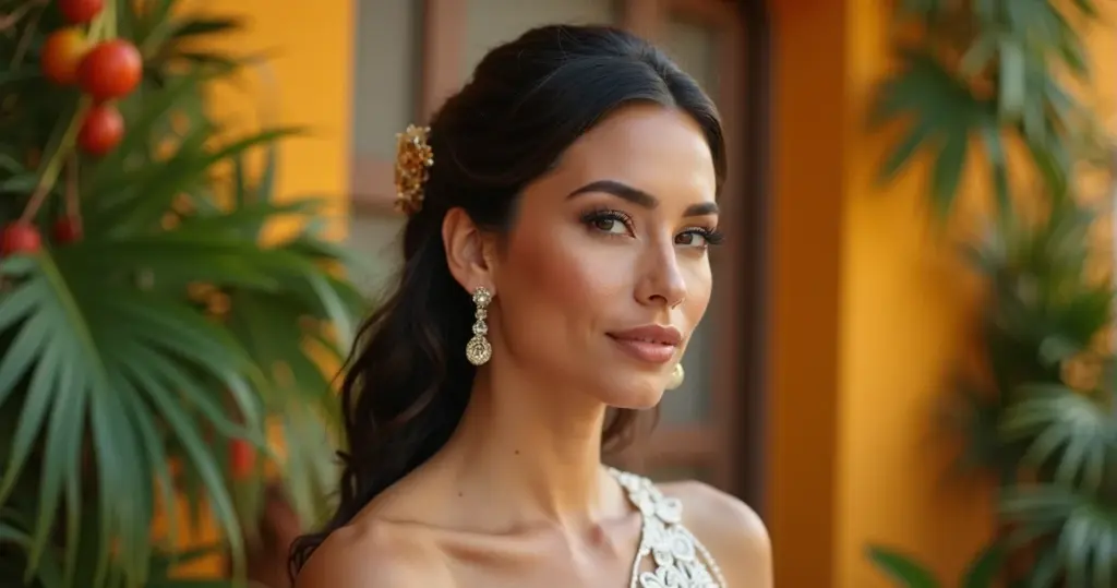 27 Ideias de Penteados de Cabelo Casamento Que Afinam Seu Rosto 27 Ideias de Penteados de Cabelo Casamento Que Afinam Seu Rosto