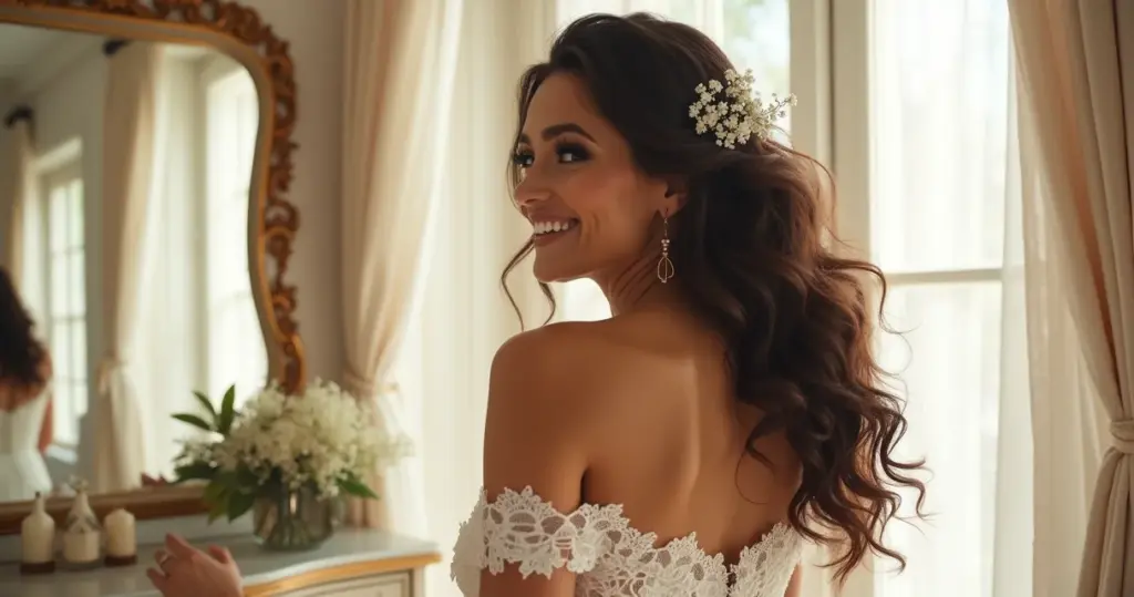 23 Ideias de Penteados para Noivas Cabelos Cacheados (2026)