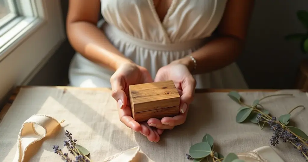 15 Ideias de Porta Aliança Rústico Madeira para Seu Casamento Único