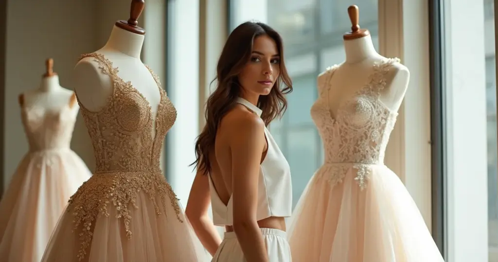 Vestido de Noiva Dourado ou Champanhe: Qual Escolher sem Errar?