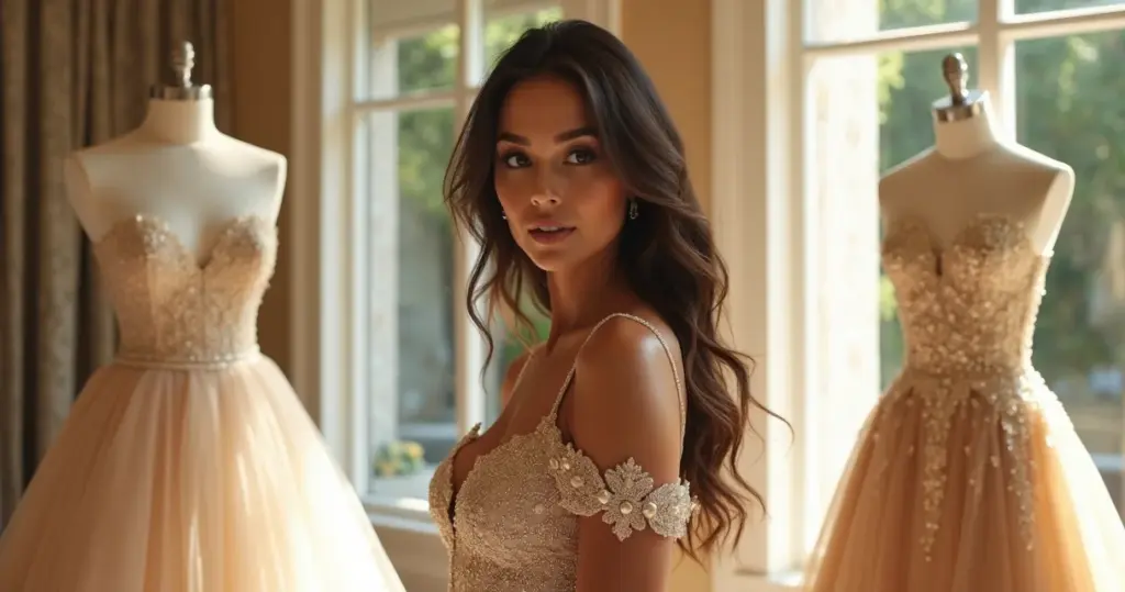 Vestido de Noiva Dourado ou Champanhe: Qual Vale Mais a Pena?