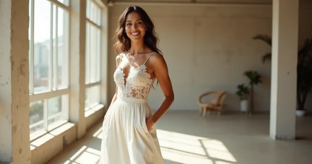 15 Ideias de Vestido de Noiva Midi com Scarpin para Você Brilhar 15 Ideias de Vestido de Noiva Midi com Scarpin para Você Brilhar