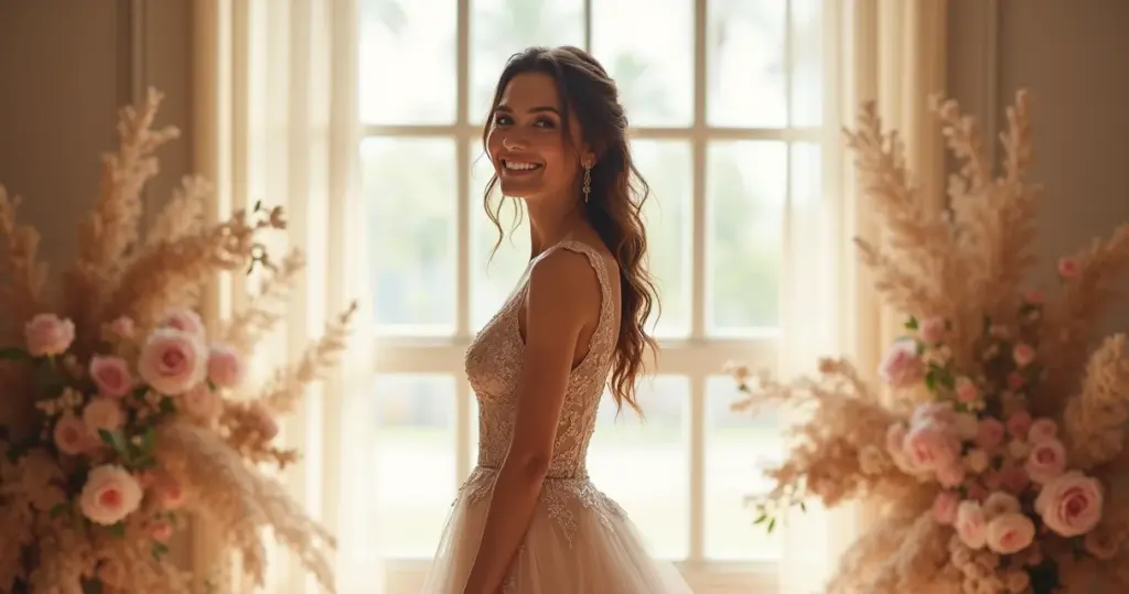 13 Ideias de Vestido Noiva Dourado Champanhe ou Ouro Rose para Fotos Perfeitas