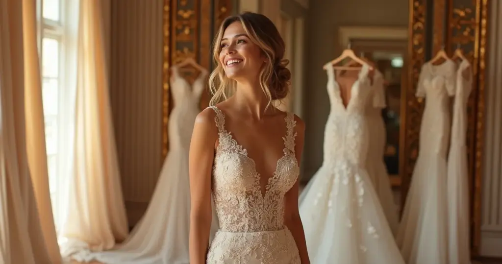 7 Ideias para Escolher Vestido Noiva Dourado ou Champanhe e Brilhar