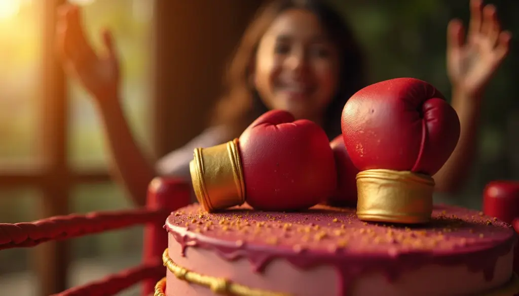 70 Ideias de Bolo Decorado Boxe Para Arrasar na Festa