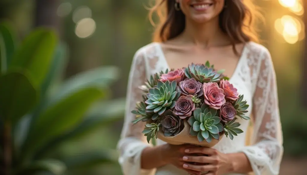 35 Ideias de Buquê com Suculentas para Casamento e Presentes 35 Ideias de Buquê com Suculentas para Casamento e Presentes